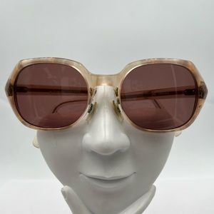 Vintage MC Brown Oval Sunglasses Frames